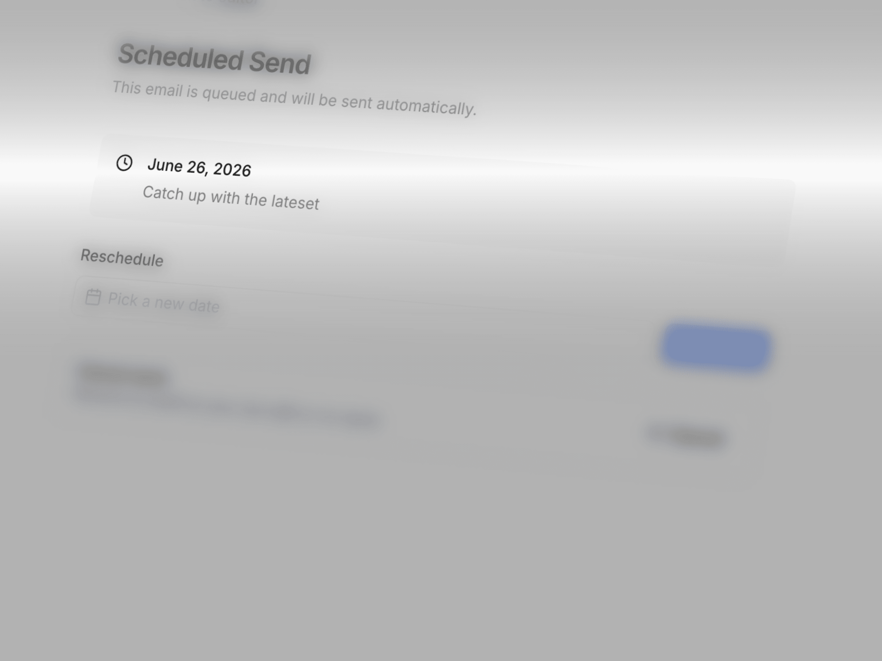 MailKit scheduling — schedule newsletters ahead